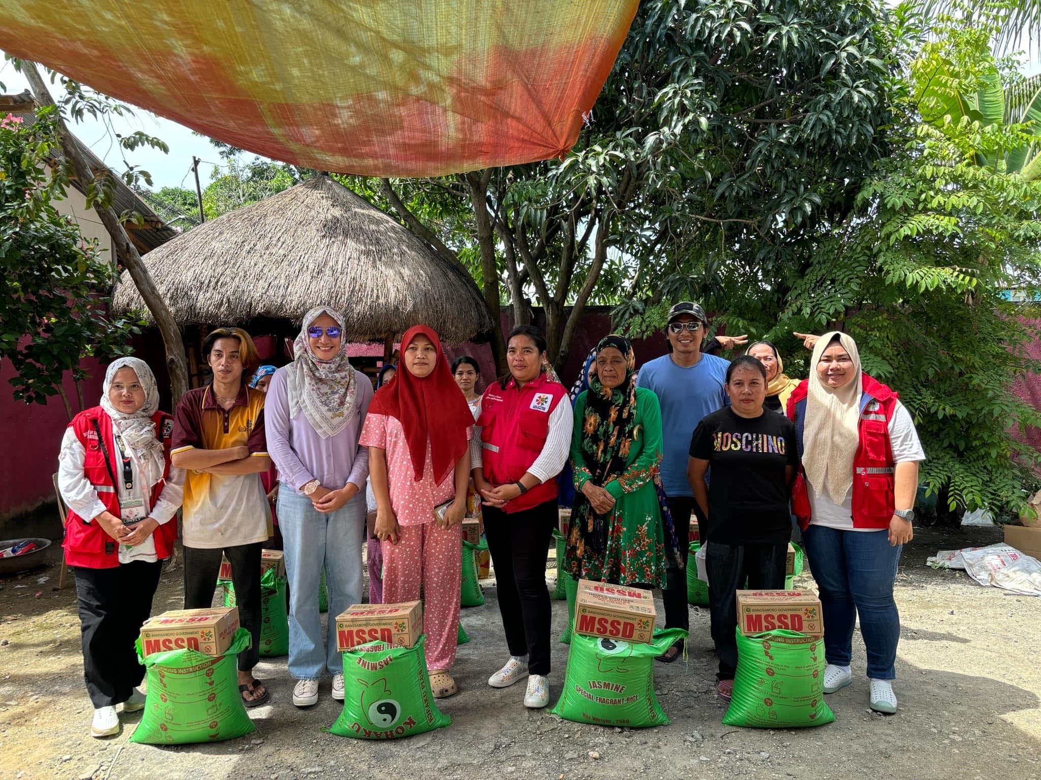 DISTRIBUTION OF RELIEF GOODS TO FLOOD AFFECTED FAMILIES